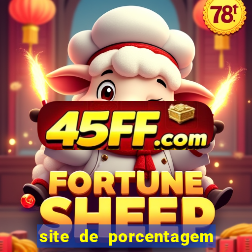 site de porcentagem de jogos slots